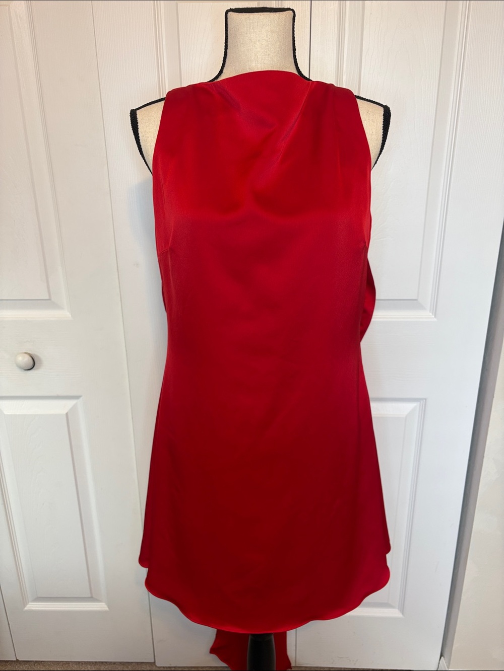 NWT Elliatt Red Bow Mini Dress | Size Large
